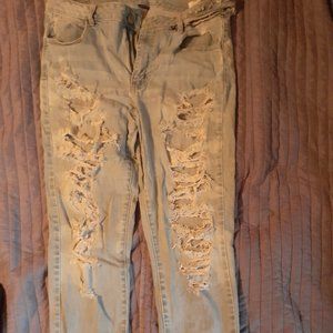 AE ripped jeans